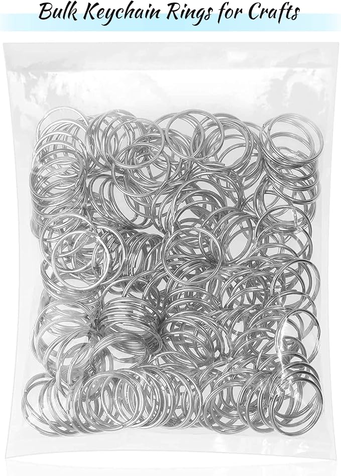 PAXCOO 200Pcs Split Key Rings Bulk - Image 7