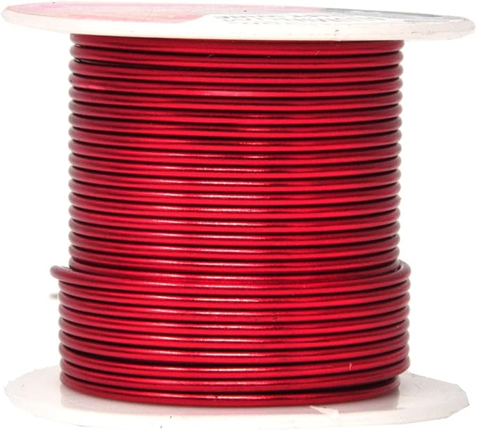 Mandala Crafts 12 14 16 18 20 22 Gauge Anodized Jewelry Making Beading Floral Colored Aluminum Craft Wire Wholesale Combo 6 rolls (14 Gauge, Combo 3)