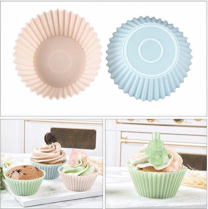 CAKETIME Silicone Baking Cups Cupcake Liners - Image 3