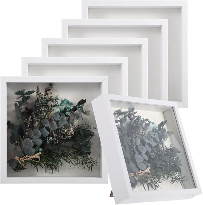 6PCS Shadow Box Frames, Deep Memory Box by COSYOO