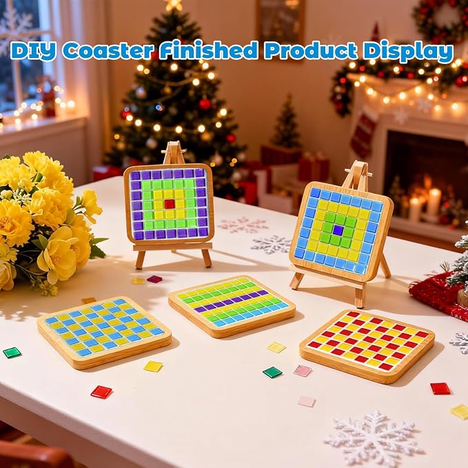 Karidge 5 Sets DIY Glass Mosaic Kit - Image 5