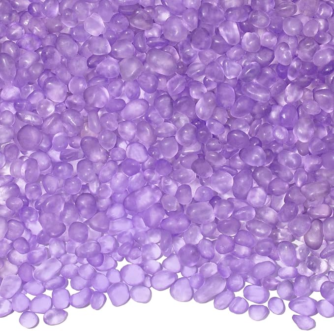 QEQEKAKA Sea Glass Stones for Crafts About 1LB Glass Pebbles Gemstones Bulk for by QEQEKAKA