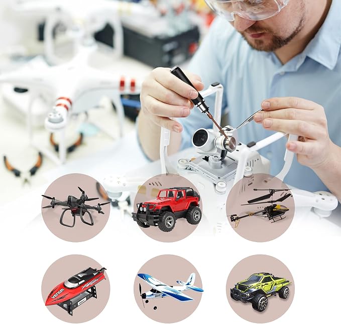9Pcs RC Car Tool Kit 6 in 1 Hex Screwdriver Set - Image 4