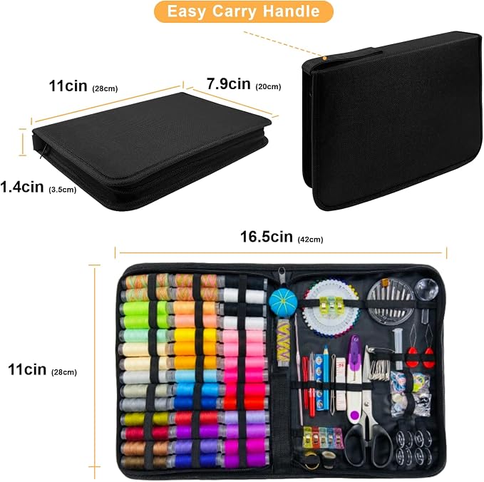 HYHJMISTY Sewing kit, Needle and Thread Kit - Image 6