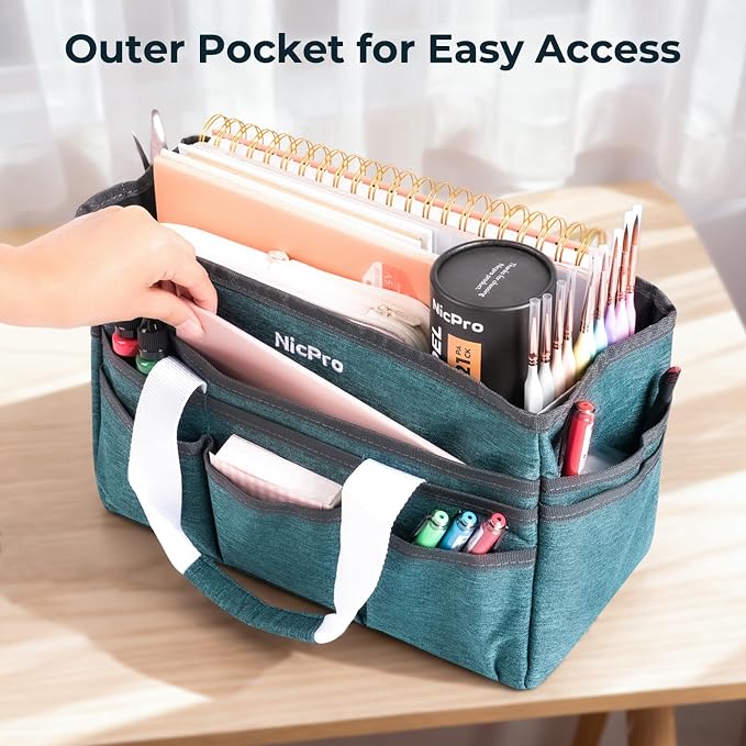 Nicpro Craft Organizer Art Bag, Tote Bag - Image 3