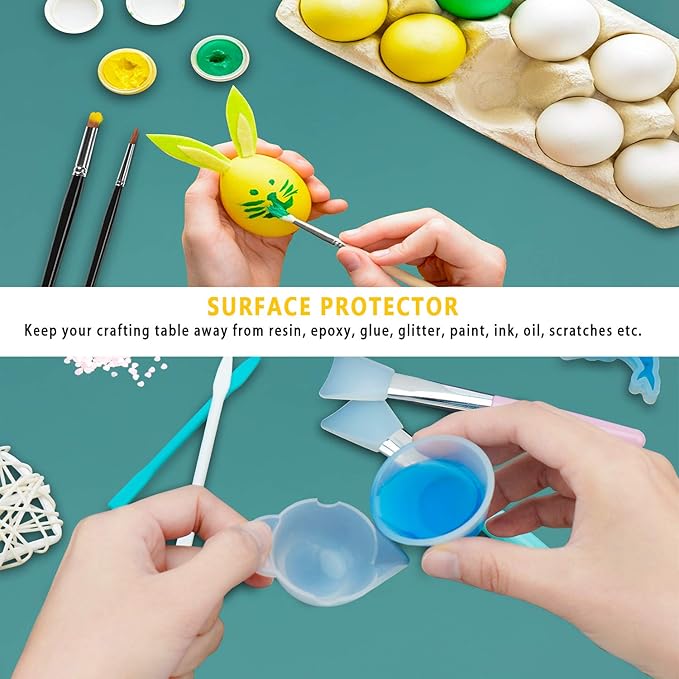 Gartful Extra Large Silicone Mat 23.6 x 15.7 inches, Silicone Crafts Sheets - Image 4