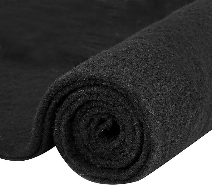 120" x 39" Wool Felt Fabric, Pure Merino Felt Fabric by FINDUFA