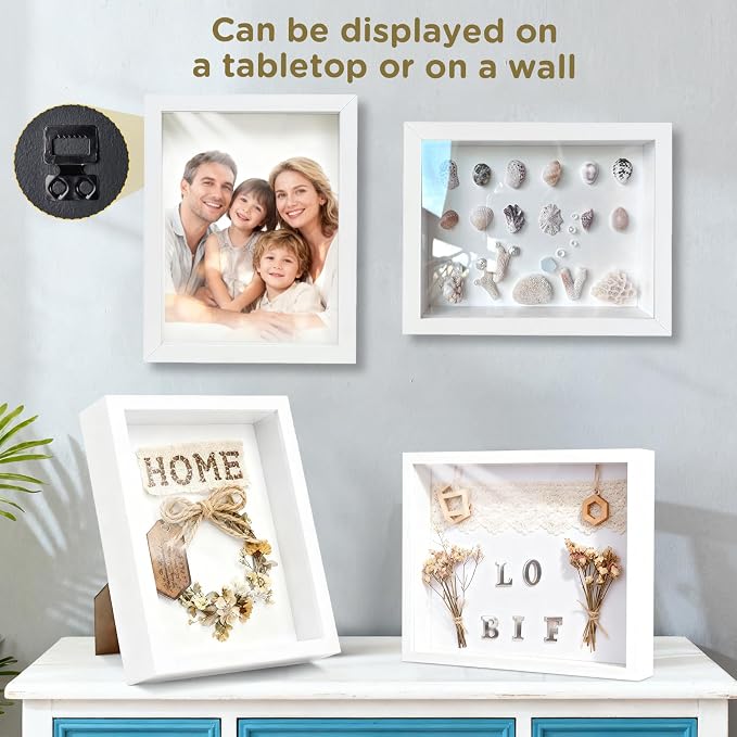 2 Pack Shadow Box Frame 11"x 14" - Image 5