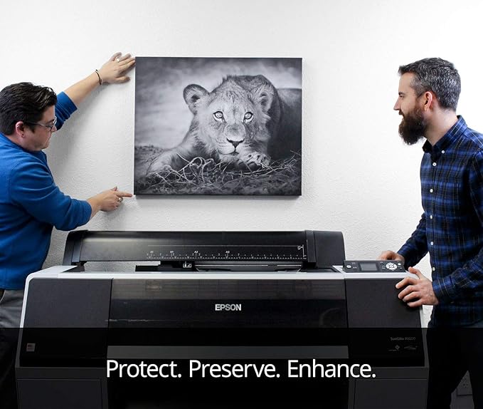 Breathing Color Timeless Archival Print Varnish - 1 Pint, Matte Finish, Premium Canvas Coating, Water Based UV Protection, No Glare Finish, 100+ Years Certified Archival