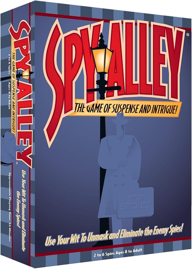 Spy Alley - Mensa Award-Winning Family Board Game - Trusted for 30+ Years - High Replayability & Fun for All Ages