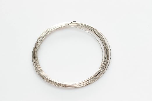 925 Sterling Silver Wire, 21 Gauge, Half Hard, 10FT by Craft Wire | Sterling - Image 2