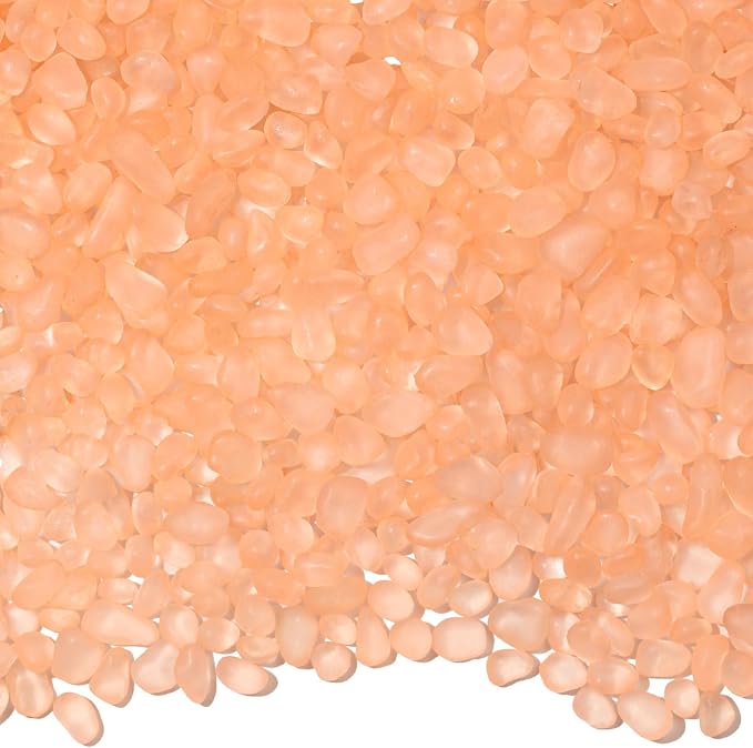 QEQEKAKA Sea Glass Stones for Crafts About 2.75LB Glass Pebbles Gemstones Bulk by QEQEKAKA