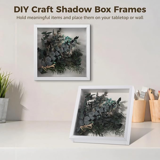 6PCS Shadow Box Frames, Deep Memory Box - Image 2