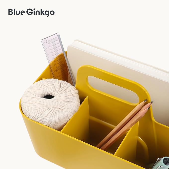 BLUE GINKGO Stackable Organizer Caddy, Made in Korea | Portable. Adjustable. - Image 7