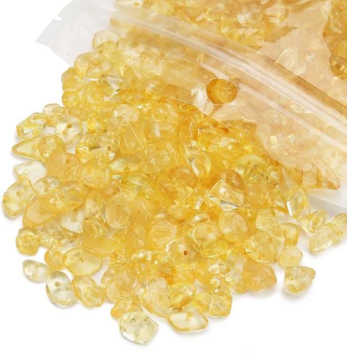 456 PCs Natural Chip Stone Beads, 5-8mm Irregular Multicolor Gemstones Loose - Image 2