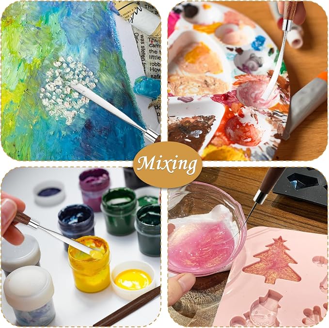 Palette Knife, Stainless Steel Painting Knife - Image 4