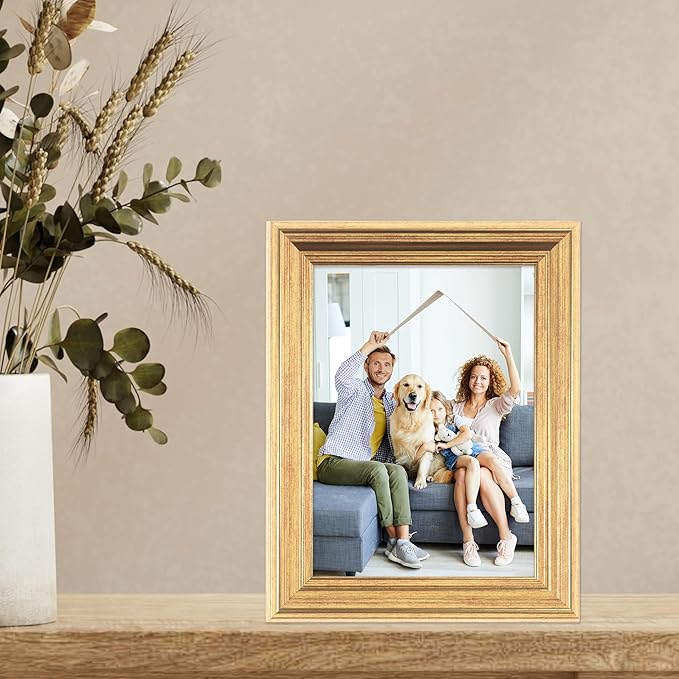 Lawrence Frames Sutter Burnished Picture Frame, 5 by 7-Inch - Image 2