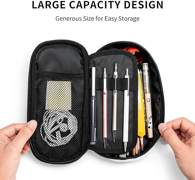 Fun Blocks Colorful Pencil Case Organizer Big Capacity Pencil Pouch Stationery - Image 4