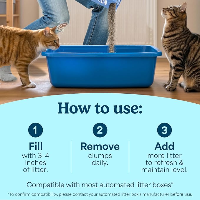 Fresh Step Clumping Cat Litter, Long Lasting Odor Control Kitty Litter - Image 4
