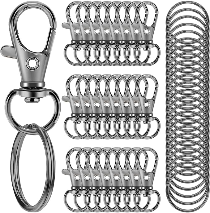 50PCS Metal Lobster Claw Clasp by Rysent