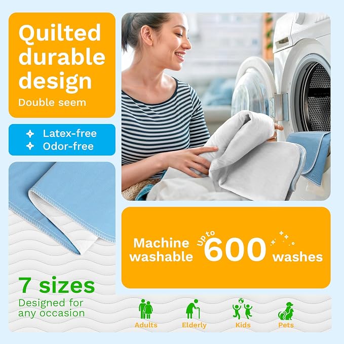 GREEN LIFESTYLE Washable Pee Pads - Image 3
