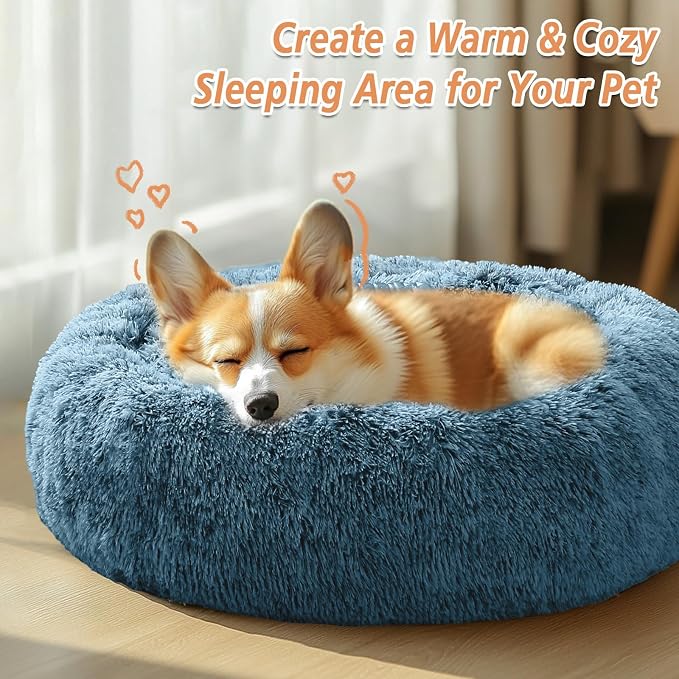 JOLLYVOGUE Calming Dog Bed for Small Dogs - Image 4