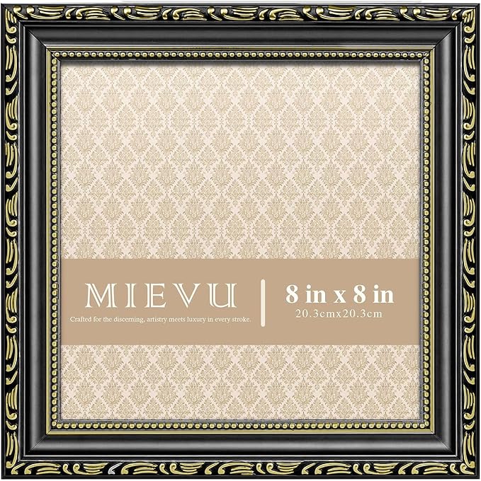 8×8 Picture Frame Gold by MIEVU