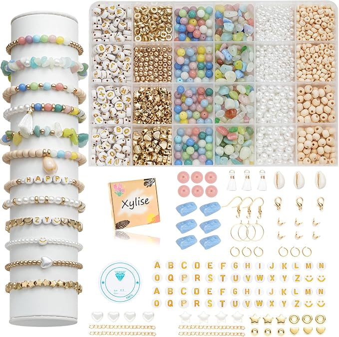 Xylise DIY Jewelry Making Kit, 1000+ Beads by Unknown