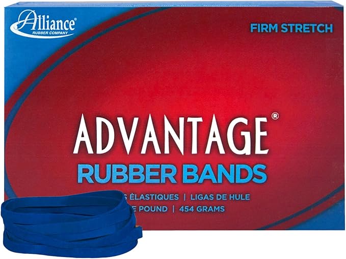 Alliance Rubber 54645 Advantage Rubber Bands Size #64, 1 lb Box Contains by Unknown