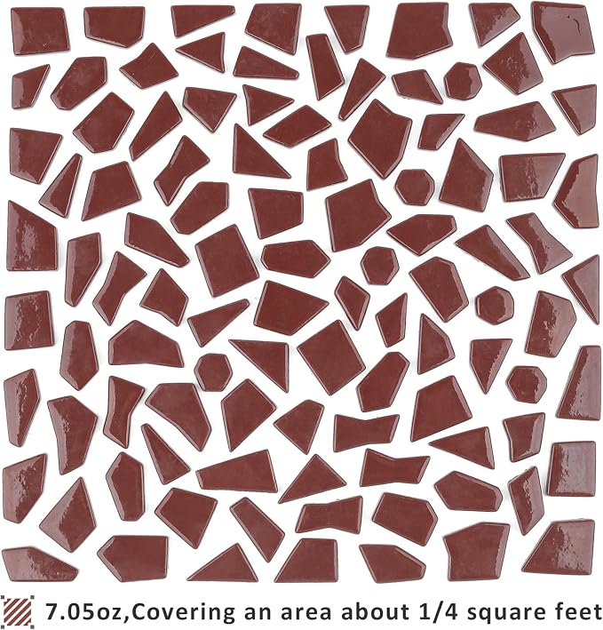Youway Style Brown Glass Mosaic Tiles - Image 5