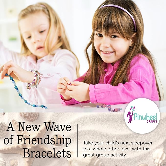 Pinwheel Crafts Mermaid Charm Bracelet Making Kit - Image 6