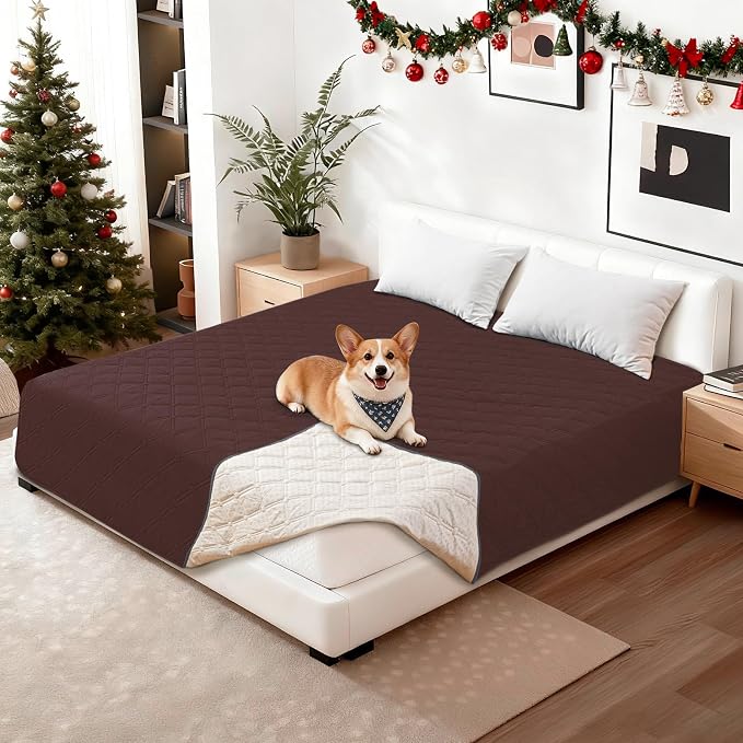 Waterproof Couch Covers for Pets, Waterproof Dog Bed Cover, Anti-Slip Soft Dog by CYCMACOHOME