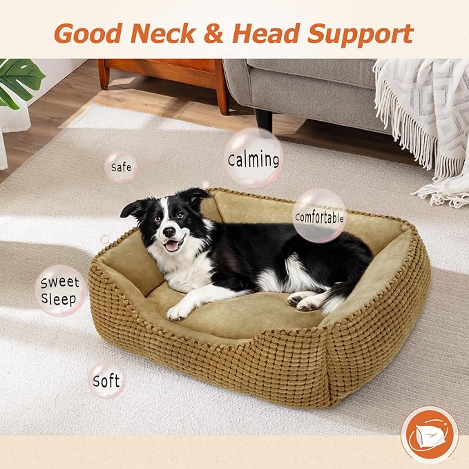 MIXJOY Rectangle Washable Orthopedic Dog Bed - Image 6