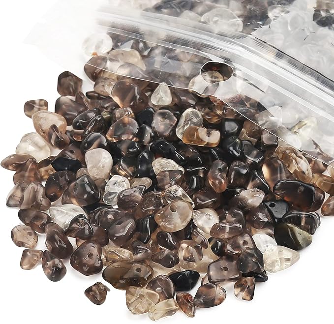 456 PCs Natural Chip Stone Beads, 5-8mm Irregular Multicolor Gemstones Loose - Image 2