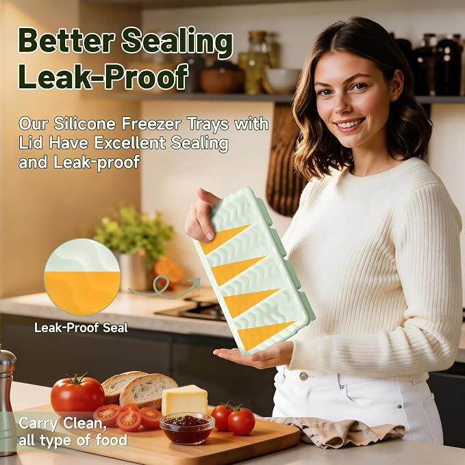 3-Pack Silicone Freezer Trays - Image 3
