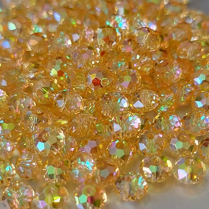 800Pcs 4/6/8/10mm Crystal Glass Beads - Image 6
