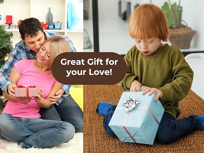 BSIRI Wooden XO Blocks (L) Tic Tac Toe Board Games - Ideal for Kids Games, Family Games and Game Night for Adults, Farmhouse Decor for Coffee Table Decor and Unique Gifts for All Occasion (5.5 Inch)