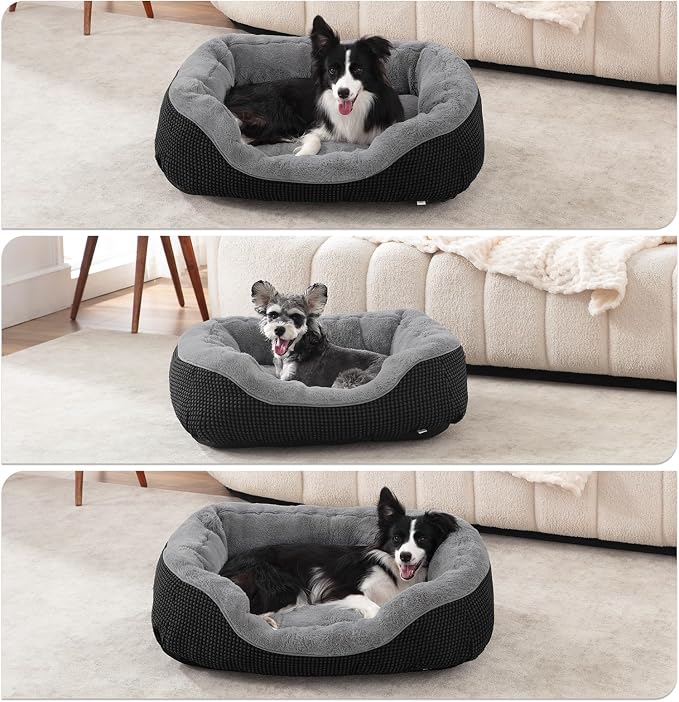 INVENHO Large Dog Beds Large Sized, Washable Orthopedic Warming Soft Sleeping - Image 8