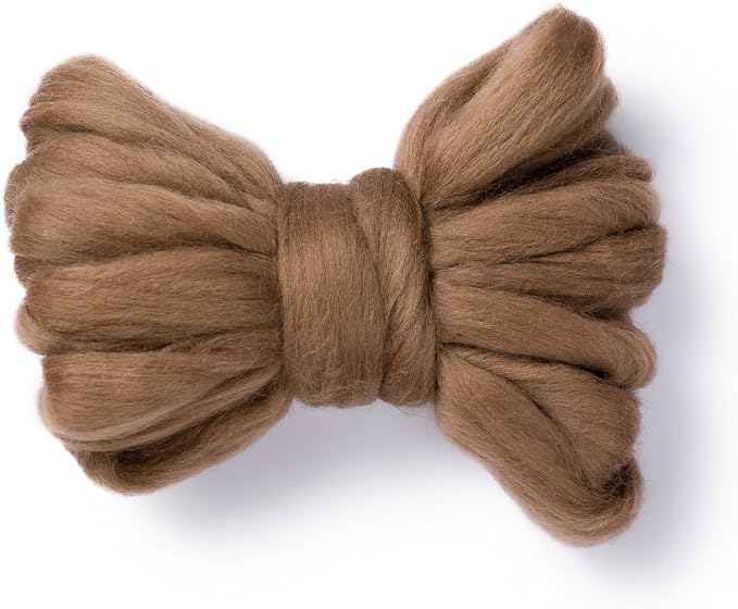 Kondoos Natural Wool roving, 2 OZ. Best Wool by Kondoosnaturalfibers
