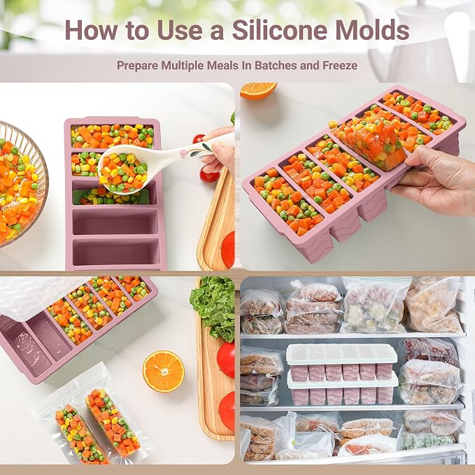 1/2 Cup Silicone Freezer Molds - Image 5