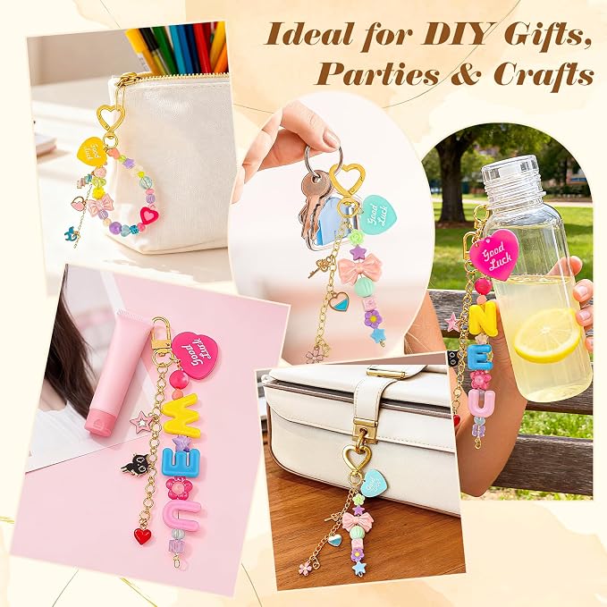 Ecoofor 502 Pcs Keychain Making Kit - Image 5