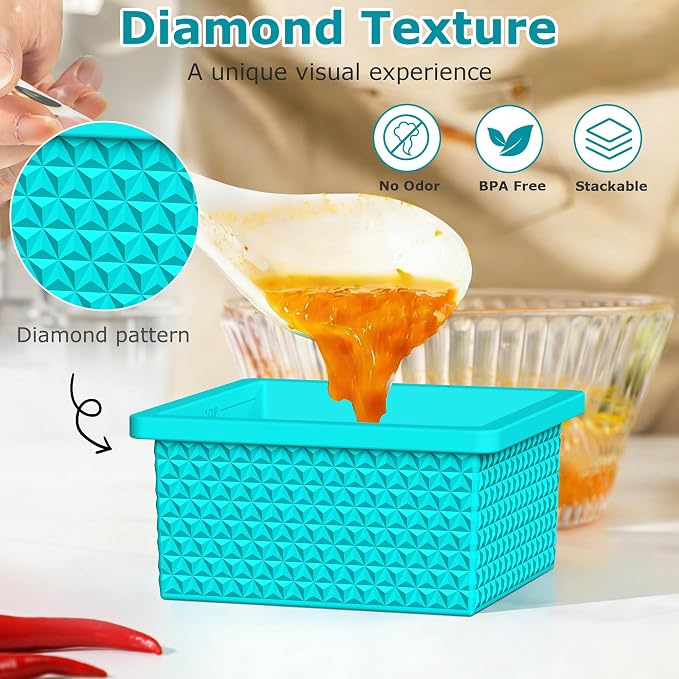 6 Pack-Silicone Freezer Tray - Image 2