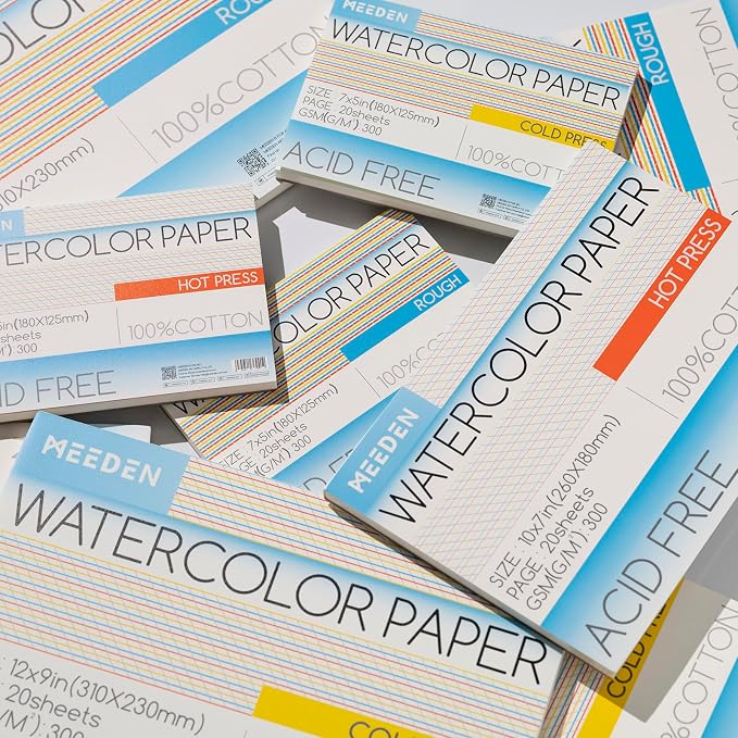 MEEDEN Watercolor Paper Block - Image 7
