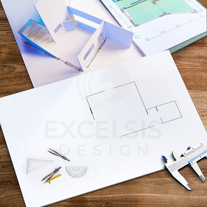 15 Pack Foam Board | White Foam Board 1/8 Inch Thick White Core Mat | Backing Board for Presentations, Signboards, Arts, Display and Crafts with Double-Sided Sheet - 16x20 Inches