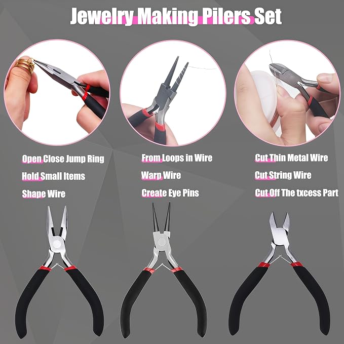 MONVICT Jewelry Making Supplies Kit - Image 3