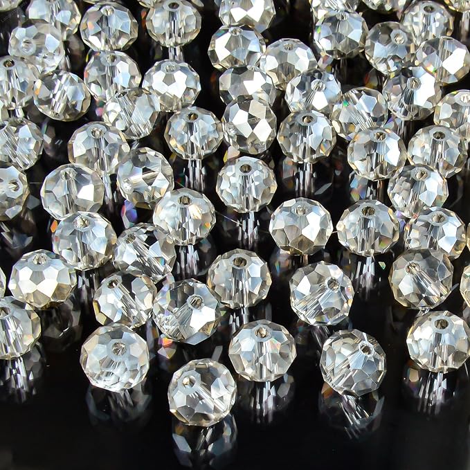 220Pcs 10mm Crystal Glass Beads - Image 4