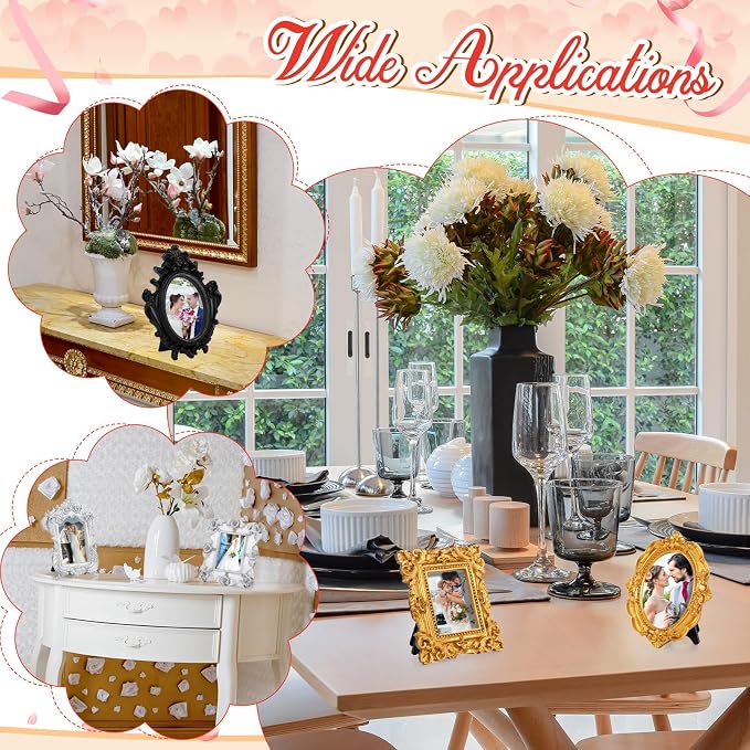 Maitys 15 Pcs Mini Picture Vintage Frames - Image 5