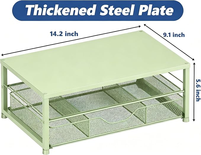 OPNICE Desk Organizers and Accessories, Computer Monitor Stand Riser - Image 6