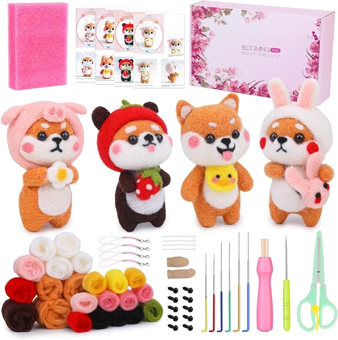 UOOU Needle Felting Kit, Wool Felting Kit by UOOU