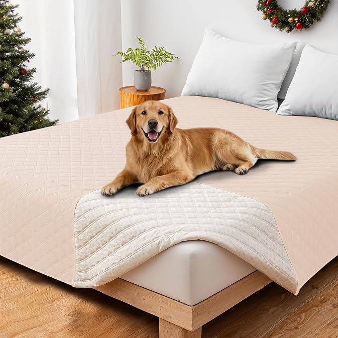 Waterproof Couch Covers for Pets, Waterproof Dog Bed Cover, Anti-Slip Soft Dog by CYCMACOHOME